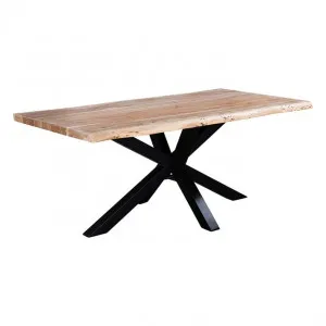 Madras Live Edge Solid Acacia Wood Dining Table by null, a Dining Tables for sale on Style Sourcebook