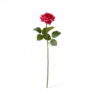 Classic Rose Stem - 9 x 7 x 46 cm by Elme Living, a Plants for sale on Style Sourcebook