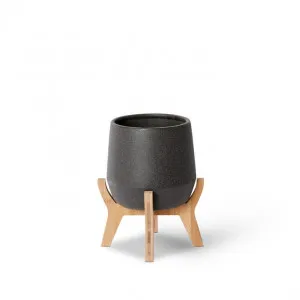 Lawson Pot w. Stand - 22 x 22 x 26cm by null, a Plant Holders for sale on Style Sourcebook