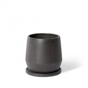 Mason Pot w. Saucer - 18 x 18 x 18cm by null, a Plant Holders for sale on Style Sourcebook