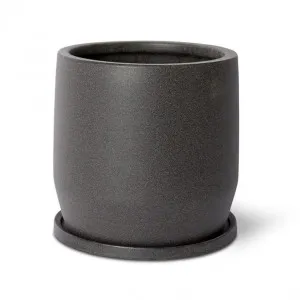 Mason Pot w. Saucer - 27 x 27 x 26cm by null, a Plant Holders for sale on Style Sourcebook