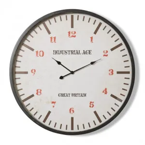 Station Wall Clock - 90 x 7 x 90cm by null, a Clocks for sale on Style Sourcebook