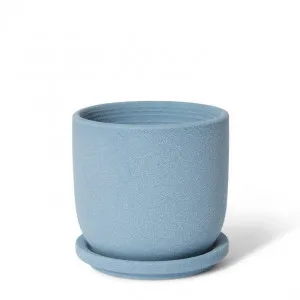 Allegra Pot w. Saucer - 12 x 12 x 12cm by null, a Plant Holders for sale on Style Sourcebook