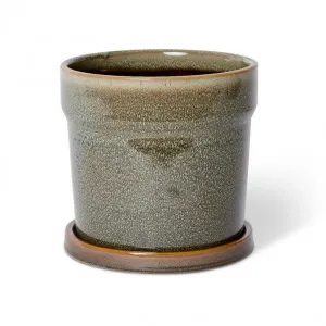 Austin Pot w. Saucer - 19 x 19 x 19cm by null, a Plant Holders for sale on Style Sourcebook