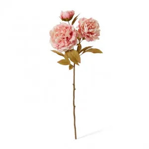 Peony Queen Decor Spray - 30 x 20 x 76cm by null, a Plants for sale on Style Sourcebook