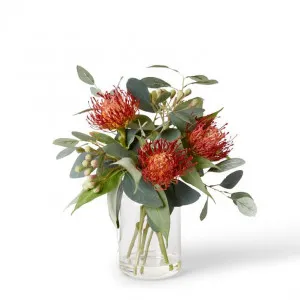 Pin Cushion Bouquet in Tillie Vase - 25 x 25 x 38cm by null, a Plants for sale on Style Sourcebook