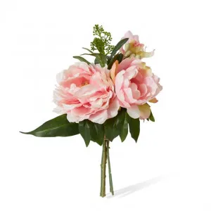 Peony Sophia Bouquet - 19 x 15 x 33cm by null, a Plants for sale on Style Sourcebook