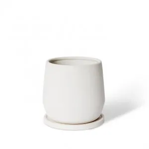 Mason Pot w. Saucer - 18 x 18 x 18cm by null, a Plant Holders for sale on Style Sourcebook