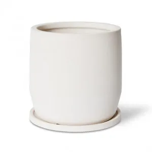 Mason Pot w. Saucer - 27 x 27 x 26cm by null, a Plant Holders for sale on Style Sourcebook
