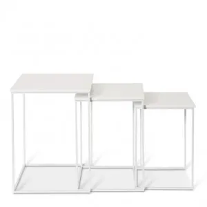 Duke Square Side Table Set 3 - 42 x 42 x 55cm by null, a Side Table for sale on Style Sourcebook