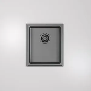 Caroma Urbane II  Single Bowl - Gunmetal by Caroma, a Kitchen Sinks for sale on Style Sourcebook
