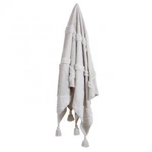 Katya Throw White - 150cm x 130cm by null, a Throws for sale on Style Sourcebook