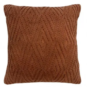 Malea Cushion Glazed Ginger - 50cm x 50cm by null, a Cushions, Decorative Pillows for sale on Style Sourcebook