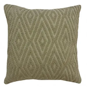 Malea Cushion Grey Green - 50cm x 50cm by null, a Cushions, Decorative Pillows for sale on Style Sourcebook