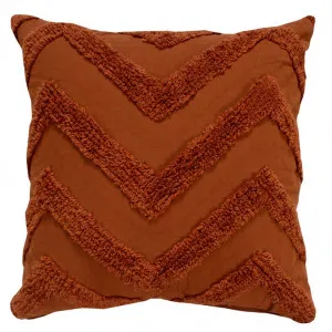 Ramona Cushion Glazed Ginger - 50cm x 50cm by null, a Cushions, Decorative Pillows for sale on Style Sourcebook