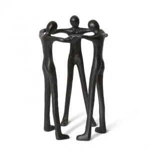 Friendship Sculpture Black - 23cm x 22cm by null, a Decor for sale on Style Sourcebook