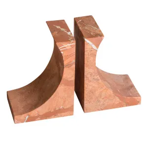 Violino Bookends in Marble - Purple Svevo by Urban Road, a Desk Decor for sale on Style Sourcebook
