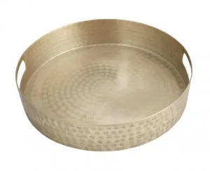 Madur Tray Gold - 35cm by null, a Decor for sale on Style Sourcebook