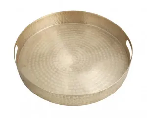 Madur Tray Gold - 44cm by null, a Decor for sale on Style Sourcebook