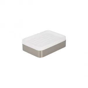 Maya Soap Dish Shelf - Brushed Nickel by ABI Interiors Pty Ltd, a Soap Dishes & Dispensers for sale on Style Sourcebook