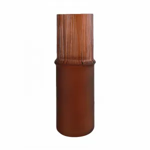 Monte Rust Glass Vessel by Urban Road, a Vases & Jars for sale on Style Sourcebook