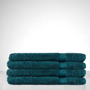 Canningvale Royal Splendour Hand Towel - Black, Combed Cotton by Canningvale, a Towels & Washcloths for sale on Style Sourcebook