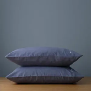 CoziCotton Fitted Sheet & Pillowcase Set - Ink Blue, King, Cotton by Canningvale, a Sheets for sale on Style Sourcebook