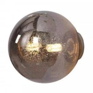 Nora Living Fera Textured Glass Wall Light (G9) Smoke by Nora Living, a Wall Lighting for sale on Style Sourcebook