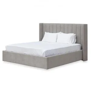 Hillsdale Wide Base Queen Bed Frame - Oyster Beige - Last One by Interior Secrets - AfterPay Available by Interior Secrets, a Beds & Bed Frames for sale on Style Sourcebook