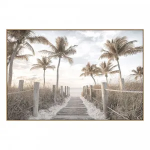 Summer Walk Box Framed Canvas in 100x150cm by OZ Design, a Painted Canvases for sale on Style Sourcebook