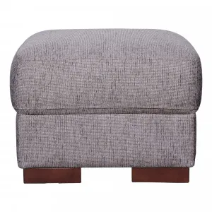 Johnson Small Ottoman in Rome Metallic by OZ Design, a Ottomans for sale on Style Sourcebook