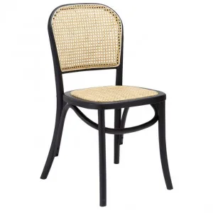 Laguna Dining Chair Black / Natural by null, a Dining Chairs for sale on Style Sourcebook