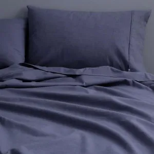 Canningvale CoziCotton Flannelette Sheet Set - Ash, Queen, Cotton by Canningvale, a Sheets for sale on Style Sourcebook