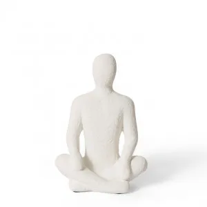 Meditative Sculpture - 14 x 8 x 20cm by null, a Statues & Ornaments for sale on Style Sourcebook