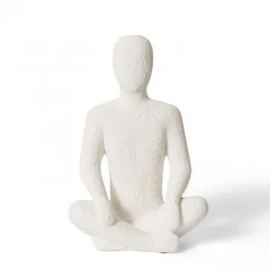 Meditative Sculpture - 19 x 10 x 28cm by null, a Statues & Ornaments for sale on Style Sourcebook