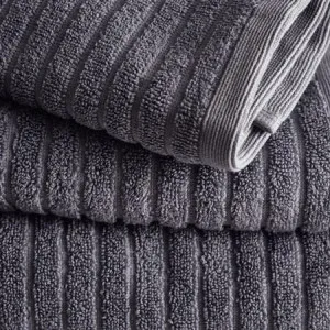 Alessia Rib Rib 6 Piece Towel Set - Latte, Bamboo by Canningvale, a Towels & Washcloths for sale on Style Sourcebook