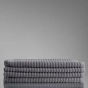Canningvale Alessia Rib Rib Bath Mat - Latte, Bamboo by Canningvale, a Bathmats for sale on Style Sourcebook