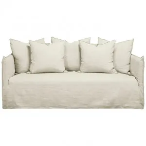 Como Linen Sofa Oatmeal - 2.5 Seater by null, a Sofas for sale on Style Sourcebook