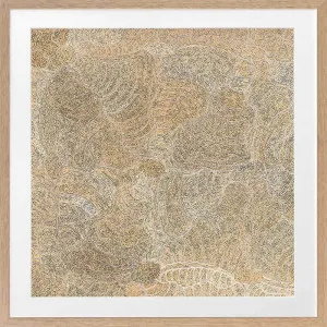 Janganpa Jukurrpa II Framed Art Print by Urban Road, a Aboriginal Art for sale on Style Sourcebook