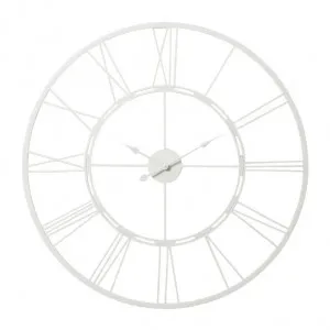Kingston Wall Clock White - 70cm by null, a Clocks for sale on Style Sourcebook