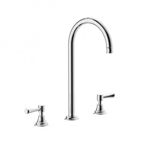 Kingsley Assembly Bench Mounted Set - Chrome by ABI Interiors Pty Ltd, a Bathroom Taps & Mixers for sale on Style Sourcebook