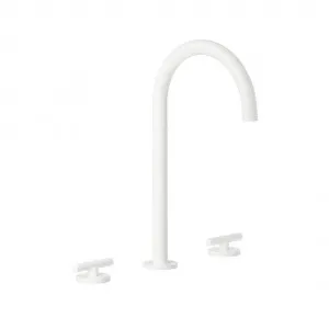 Barre Assembly Bench Mounted Set - White by ABI Interiors Pty Ltd, a Bathroom Taps & Mixers for sale on Style Sourcebook