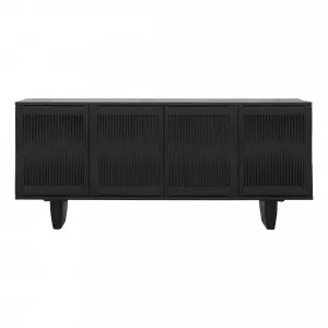 Cortez Buffet 180cm in Sandblast Black by OZ Design, a Sideboards, Buffets & Trolleys for sale on Style Sourcebook