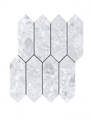 Affogato Light Grey Matt Mosaic (300x300) by Groove Tiles, a Porcelain Tiles for sale on Style Sourcebook