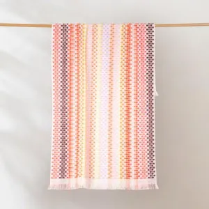 Positana Beach & Bath Towel - 100% Cotton, Pink - Canningvale by Canningvale, a Towels & Washcloths for sale on Style Sourcebook