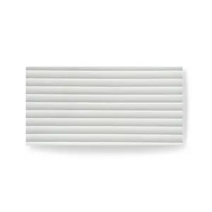 Ocean Flutes Sea Foam White Matt 300x600 by Groove Tiles, a Porcelain Tiles for sale on Style Sourcebook