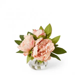 Peony Mix  - Alma Vase - 27 x 27 x 19cm by null, a Plants for sale on Style Sourcebook