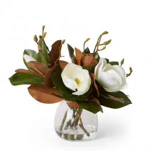 Magnolia Mix  - Alma Vase - 45 x 45 x 45cm by null, a Plants for sale on Style Sourcebook