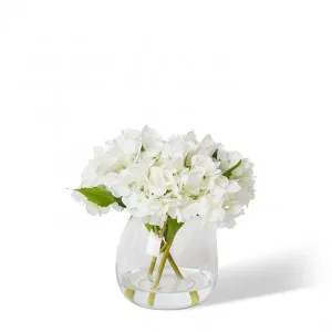 Hydrangea - Alma Vase - 28 x 28 x 25cm by null, a Plants for sale on Style Sourcebook