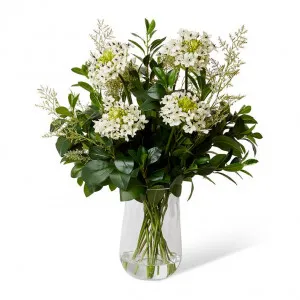 Star Flower & Leaf Mix  - Demi Vase - 50 x 50 x 72cm by null, a Plants for sale on Style Sourcebook